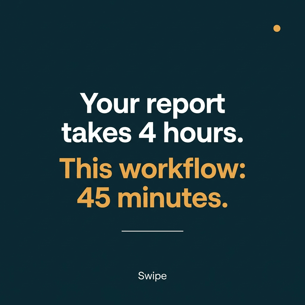 workflow carousel mockup.