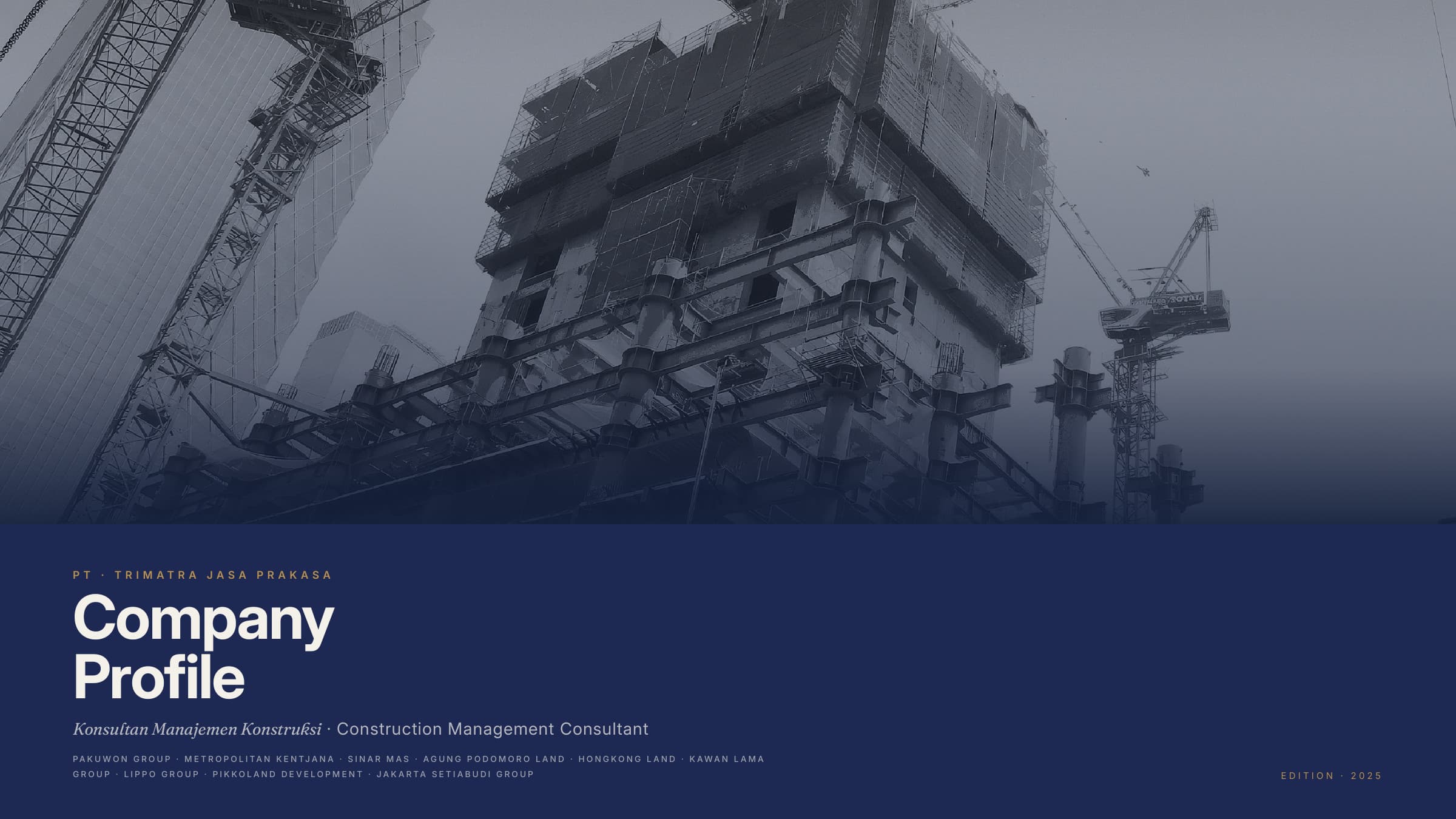 trimatra company profile page 01 · cover